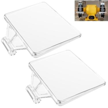 Imagem de Esmerilhadeira de bancada 5140170-64 compatível com protetores de moedor de bancada De-walt DW758 Tipo 2, instalação simples - pacote com 2