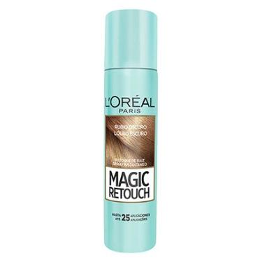 Imagem de Retoque de Raiz L'Oréal Paris Spray Instantâneo Magic Retouch Louro Escuro, 75ml-Feminino