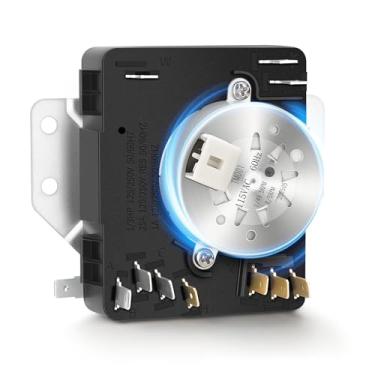 Imagem de NISHCON W10185982 Temporizador de secadora compatível com Whirlpool Dryer Timer 7MWED1800EM0, YWED5200VQ1, WGD4800XQ0, substituição OEM para W10185982, PS11749831, WPW10185982VP, 1 ano de garantia