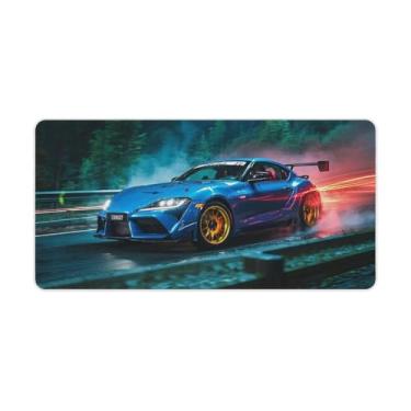 Imagem de HouLaiZhe Modificado SUP JDM Car Drift Gaming Mouse Pads JDM Car Desk Pads Grandes Mousepads para Teclado Desktop Tapete de Computador 30 x 60 cm