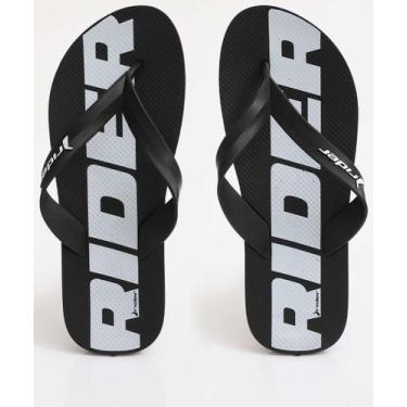 Imagem de Chinelo Masculino Feel Urban Rider Preto-07043, 39/40, Preto
