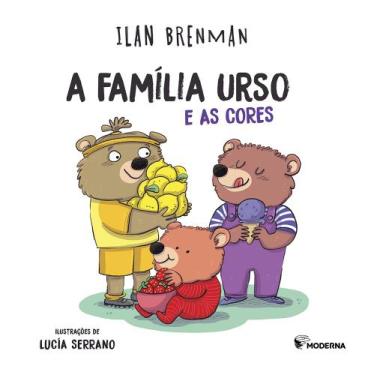 Imagem de Livro - A família urso e as cores