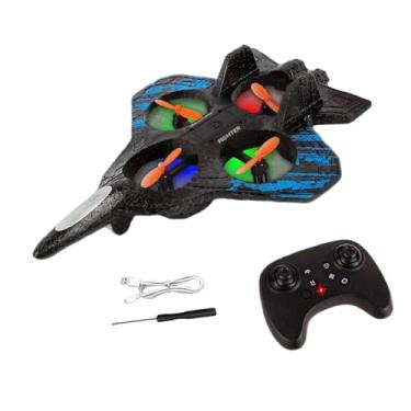 Imagem de Dynwave Avião Quadricóptero de Controle Remoto Faz Acrobacias, Giro de 360°, Flip Sem Cabeça E Voo Estacionário.