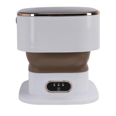 Imagem de ZJchao Lavadora Dobrável Mini Máquina de Lavar Roupa íntima Portátil Com Capacidade 15L Temporizador Ajustável 3 Modos de Limpeza Spinner Integrado para Viagens de Escritório