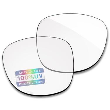 Imagem de Bowyer Lentes de reposição femininas de alta definição compatíveis com óculos inteligentes Ray-Ban Meta Wayfarer RW4008 53 mm e Gen 2 RW4012 53 mm - HD Clear