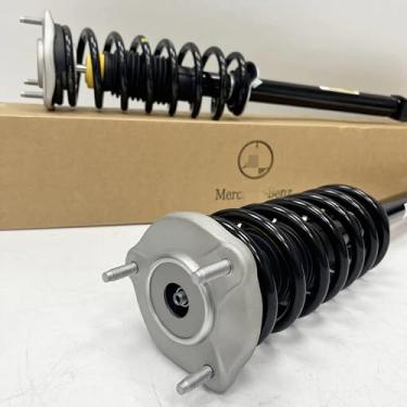 Imagem de Conjunto de amortecedor (genuíno) compatível com Mercedes Benz W213 E220 E300 E200 D E400 E180 E350 CLS350 CLS300, OEM A2133203630, A2133203530 (1 peça, frente direita) (vendedor Cobre cobranças de