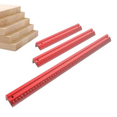 Imagem de Régua de Escala de Engenharia - Conjunto de 3 Ferramentas de Desenho Arquitetônico Resistente,Instrumento De Medição Para Desenho Técnico E Projetos - Para Engenharia Marcenaria E Leitura De Plantas