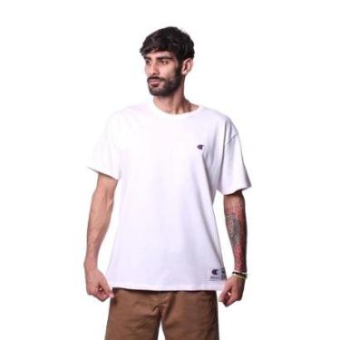 Imagem de CAMISETA CHAMPION EMBROIDERY C LOGO OFF WHITE-Masculino