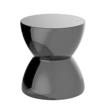 Imagem de Banqueta Hydro Im In área Externa E Interna Polipropileno Preto 32,7 Cm (altura)