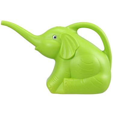 Imagem de DOITOOL Regador de elefante criativo, plástico PE, lindo balde de rega de animais, regador, regador, regador, para ambientes externos, casa, bonsai, jardim, cor aleatória