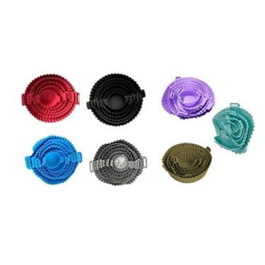 Imagem de Kit 6 Formas de Silicone para Air Fryer – Reutilizável, Antiaderente, Resistente ao Calor até 220°C(Aleatória-KIT 2)