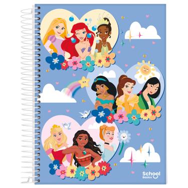 Imagem de CAD ESP UNIV 1M 80FLS PRINCESAS SCHOOL BASICS