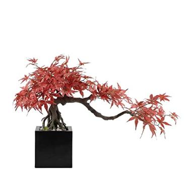 Imagem de Árvore artificial, bonsai artificial, simulação de bordo, planta falsa para sala de estar, escritório e sala de estar, ornamentos de mesa, plantas falsas, árvore falsa