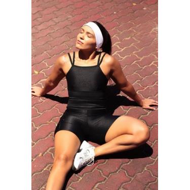 Imagem de Top Fitness Feminino Insanity Bloom, Preto, GG