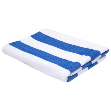Imagem de Toalha Banhão Piscina Teka Luxury Ibiza 86 X 160CM Cor:Azul, Azul