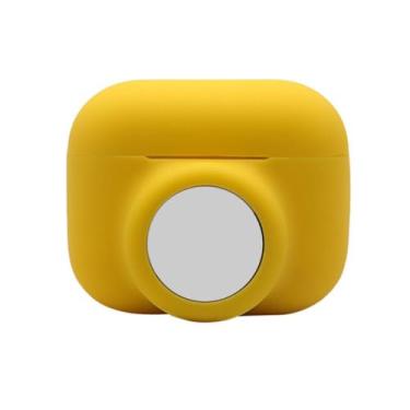 Imagem de Dpofirs Capa de Fone de Ouvido 2 Em 1, Capa Protetora de Silicone Preto Lavável Resistente a Choques Com Cobertura Total para Fones de Ouvido Pro, Com Espaço Dedicado para Localizador (type1)