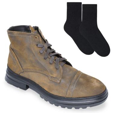 Imagem de Kit Bota Democrata Garage Eron Masculina + Par de Meia