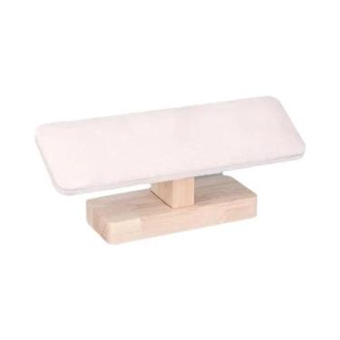 Imagem de Suporte Expositor De Joias Em Formato T De Madeira Para Pulseiras, Rel