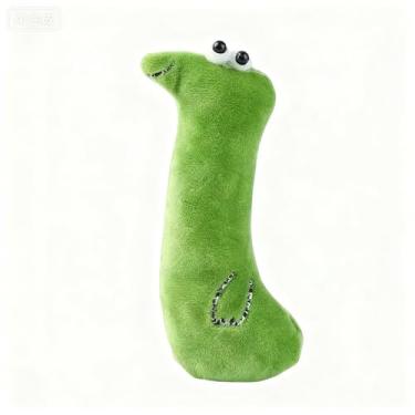 Imagem de Brinquedo interativo para gatos fofos gatinhos de pelúcia em forma de cobra, brinquedo branco para mastigar erva de gato brinquedos internos para gatos (12 cm - 1 peça - cobra 0015