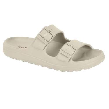 Imagem de Chinelo beira rio casual ref 8574.100.23891 feminino, 35, Branco off