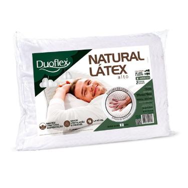 Imagem de Travesseiro Natural Latex Alto 50cm x 70cm Duoflex