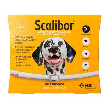 Imagem de  Coleira MSD Scalibor para Cães 65cm