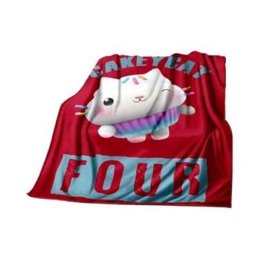 Imagem de Cobertor De Desenho Animado Fofo E Macio Para Casa, Quarto, Cama, Sofá