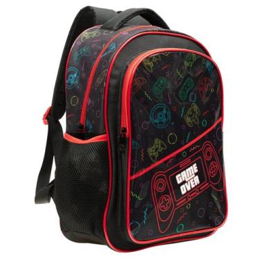Imagem de Mochila Escolar Game Over Mim6371-16 MOCHILA ESC. GAME OVER MIM6371-16