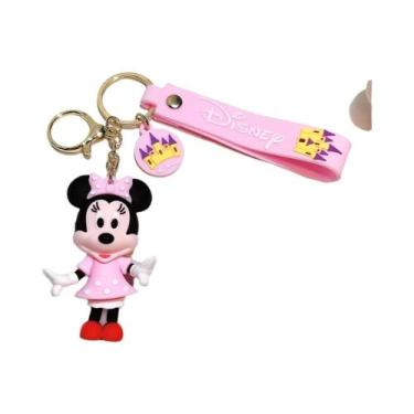 Imagem de Chaveiro Fofo Do Mickey E Da Minnie, Série De Desenhos Animados Da Dis