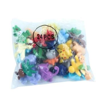 Imagem de Conjunto De 8 Figuras De Ação Do Pokémon Pikachu Para Crianças, Brinqu