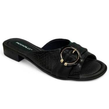 Imagem de Tamanco Piccadilly Taila Salto Baixo Feminino-Feminino