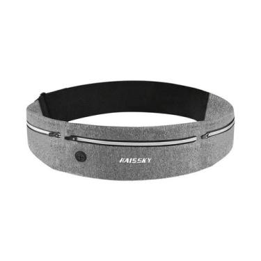 Imagem de Bolsa De Corrida Unissex Ultrafina Com Cintura Ajustável Para Celular,
