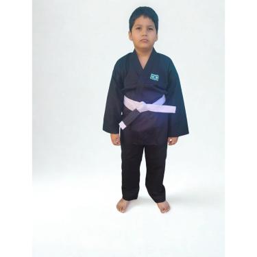 Imagem de Kimono Infantil Reforçado Jiu-Jitsu Com Faixa-Unissex