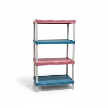 Imagem de Estante cand colors 4 prateleiras - Show de Plastico