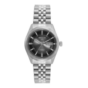 Imagem de Relógio Seculus Masculino Ref: 77361g0svna1 Automático Prateado