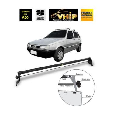 Imagem de Rack de Teto Bagageiro VHIP Fiat Uno 4 portas 1984 a 2013