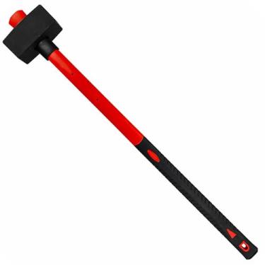 Imagem de Marreta de Metal Pesado Com Cabo de Fibra 5Kg (392,0022) - Noll