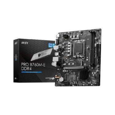Imagem de Placa Mãe MSI PRO B760ME LGA 1700 DDRR4 Chipset INTEL B760 mATX