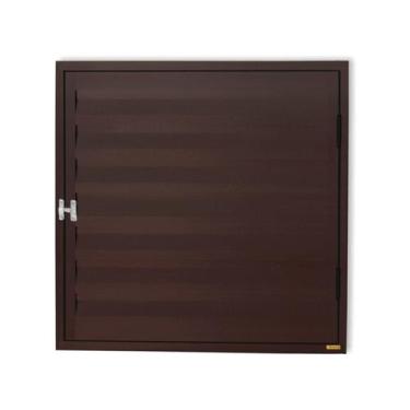 Imagem de Abrigo D'Água/Gásplus 1 Folha sem Ventilação 60x60cm Brimak Corten