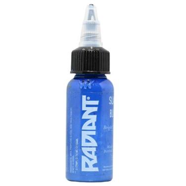 Imagem de Tinta para tatuagem Radiant Colors Slate Blue 30 ml vegana, EUA