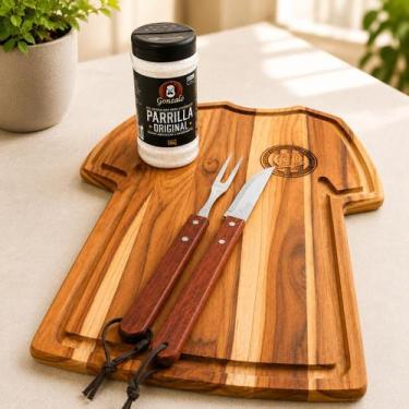 Imagem de Kit básico 2 Churrasco Presente Dia dos Pais - NetShop