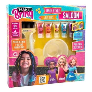 Imagem de Kit Makebrinq Hair Style Saloon Polibrinq - MK78