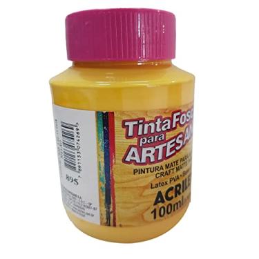 Imagem de Tinta Para Pva 100ml Fosca - 895 Melão Acrilex