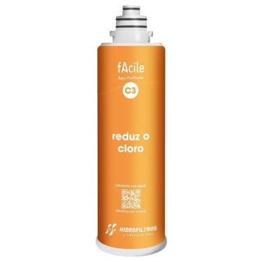 Imagem de Refil para Torneira C3 Hidro Filtros 40L/H Laranja