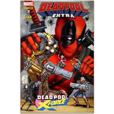 Imagem de Hq - Deadpool Extra - Edição 2 - Deadpool Vs X-Force