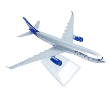 Imagem de MOOKEENONE 16cm A380 Russian Airlines for Airbus Civil Airliner Model Simulation Aircraft Model Aviation Model