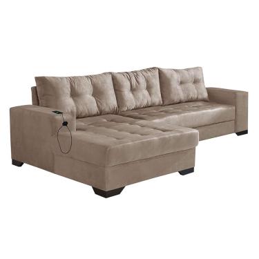 Sofa 5 lugares dijon com chaise: Encontre Promoções e o Menor Preço No Zoom