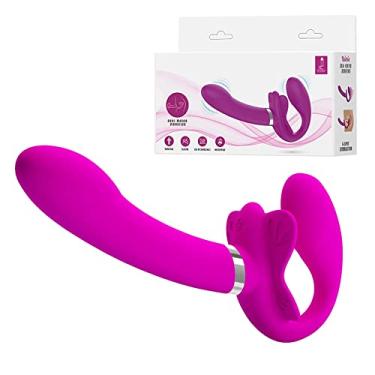 Imagem de Plug Anal Brinquedos sexuais vibradores duplos vibratórios de ponto G usam vibrador vibrador vibrador anal sem alças casais (um estilo com caixa)