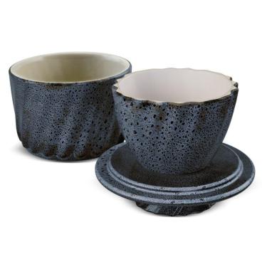 Imagem de Manteigueira Francesa Twist 250Gr - Azul Organico