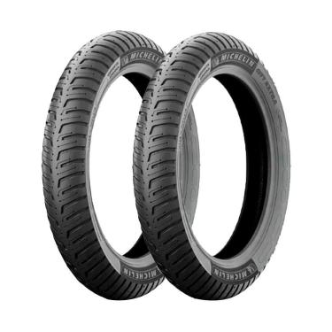 Imagem de Jogo Pneus de Moto Michelin City Extra 80/100-18 47S + 100/80-18 59S TL